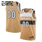 Maillot NBA Washington Wizards Personnalisable Nike 2025-26 City Edition Or Swingman - Enfant